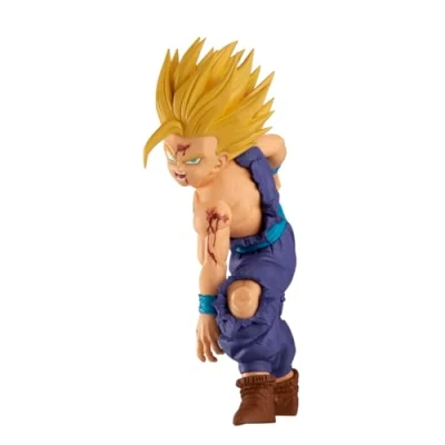 Imagen de Banpresto Figura de Acción Gohan Super Saiyan Vs Cell, Dragon Ball Z, Match Makers 10 cm, BP28683P Multicolor, Coleccionable, Óptimo para los fanaticos del Anime