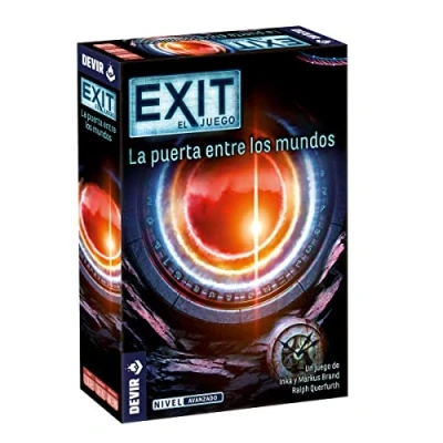 Imagen de Devir Exit: La Puerta Entre los Mundos, Juego de Mesa, Escape Room, Juegos Mesa con Amigos, Misterio (BGEXIT18SP)