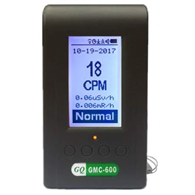 Imagen de GQ GMC 600 Plus Geiger contador detector Dosímetro Alpha Beta Gamma XRay LND 7317 sensor tubo