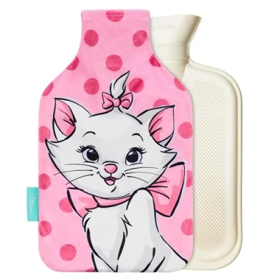 Imagen de Disney Stitch Botella de Agua Caliente con Funda Franela para Mujer (Rosa Marie)
