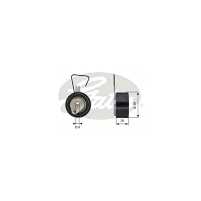 Imagen de GATES FleetRunner Micro V Stretch Fit T43141 Polea tensora, correa dentada