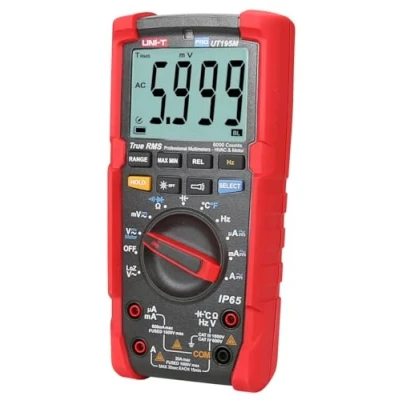 Imagen de UNI T UT195E/UT195M/UT195DS Professional Multimeter True RMS ACV 750V 5kHz bandwidth IP65 rating 2m drop proof CAT III 1000V