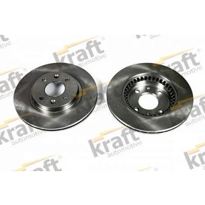 Imagen de KRAFT 6045070 Disco de freno 259, 259,0 20,6 4 ventilado RENAULT: CLIO 2, Kangoo I, 1, DACIA: Logan I Berlina, Sandero MCV