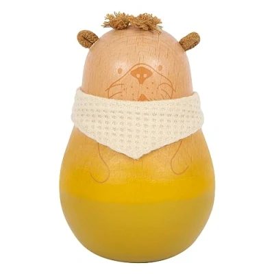 Imagen de Small Foot Tentetieso Seaside Madera, para bebé con Sonido en Forma de Nutria, a Partir 8 Meses, 12332 Juguete, Multicolor