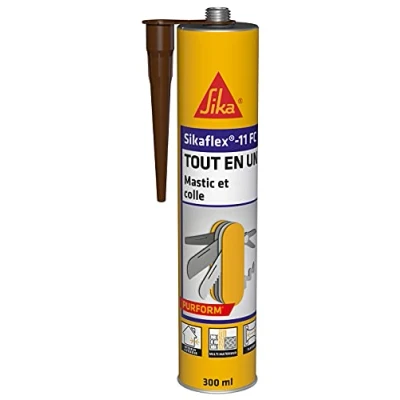 Imagen de SIKA 11 FC Purform Marrón, Masilla, juntas y unión multiusos, sellador multisoporte, interior exterior (sikaflex FC+), 300 ml