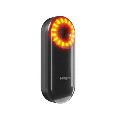 Imagen de Magene L508 luz trasera de radar bicicleta, 5 modos luz, bicicleta recargable tipo C para ciclismo MTB, batería larga duración