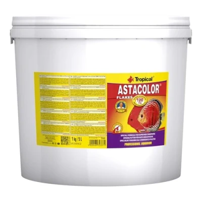 Imagen de Tropical astac freecolor farbförd erndes Copo Forro, 1er Pack (1 x 5 l) Comida para Mascotas, Natural, L, 1000