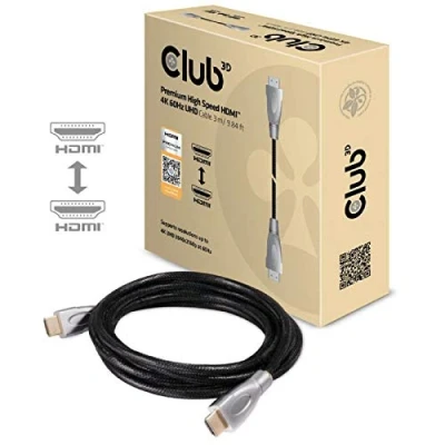 Imagen de Adaptador Club3d Hdmi? 2.0 High Speed Cable 3meter Uhd 4k/60hz
