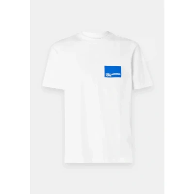Imagen de Karl Lagerfeld Jeans BOX LOGO TEE Camiseta estampada, Hombre, Talla: Large, White