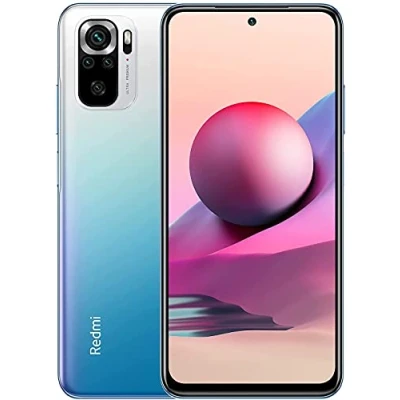 Imagen de Xiaomi Redmi Note 10S Smartphone RAM 6 GB ROM 128 6,43 &#039;&#039; AMOLED DotDisplay 64 MP Kamera 33 W Schnellladung MediaTek Helio G95 3,5 mm Kopfhörerbuchse 5000 mAh (typ) Akku Blau [Globale Version]