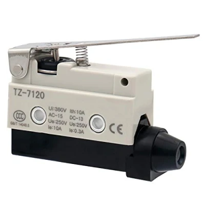 Imagen de Heschen Interruptor de límite horizontal TZ 7120 momentray bisagra palanca actuador AC 380V 10A solo polo