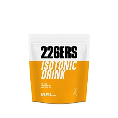 Imagen de 226ERS Isotonic Drink Isotónico en Polvo, Bebida Deportiva Isotónica con Sales Minerales y Beta Alanina para Hidratación, Sin Gluten Mango 500 gr