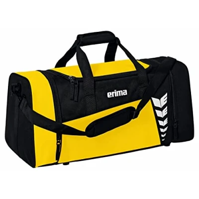 Imagen de Erima Bolsa de Deporte Six Wings, Amarillo/Negro, L