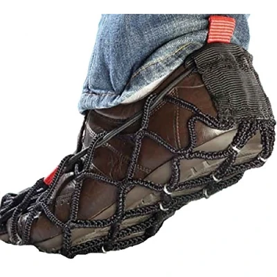 Imagen de Ezyshoes Walk Sur Malla antideslizante para zapatos, tamaño L / 40 44, color negro