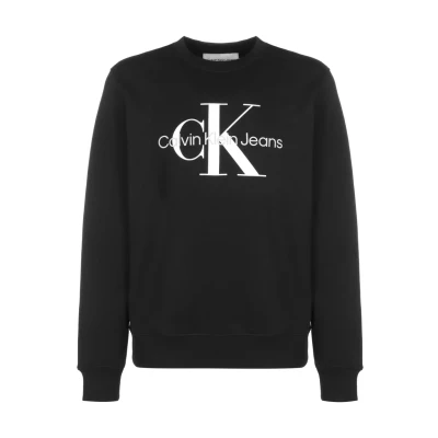 Imagen de Calvin Klein Jeans CORE Monogram Crewneck Sudadera, Hombre, Talla: XS, Ck black
