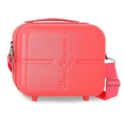 Imagen de Pepe Jeans Highlight Neceser Adaptable con Bandolera Rojo 29x21x15 cms Rígido ABS 9,14L 0,63 kgs by Joumma Bags