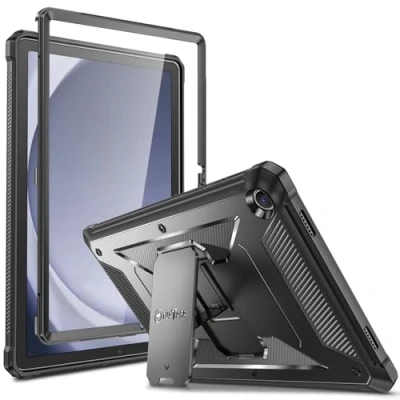 Imagen de Fintie Funda para Samsung Galaxy Tab A9 Plus de 11 Pulgadas 2023, Cuerpo Entero Rugged híbrido Protectora con Protector Pantalla Integrado Tablet A9+11 SM X210/X216/X218, Negro