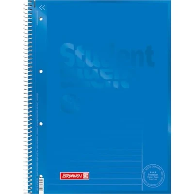 Imagen de Brunnen 1067925133 Student Colour Code Bloc de notas (A4, líneas 25, 90 g/m², 80 hojas), color azul