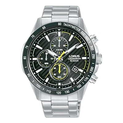 Imagen de Lorus Reloj Analógico de Cuarzo para Hombre con Pulsera Piel y Metal, Plata