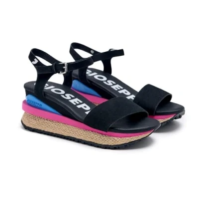 Imagen de GIOSEPPO Sandalias Deportivas Negras con cuña para Mujer Benay