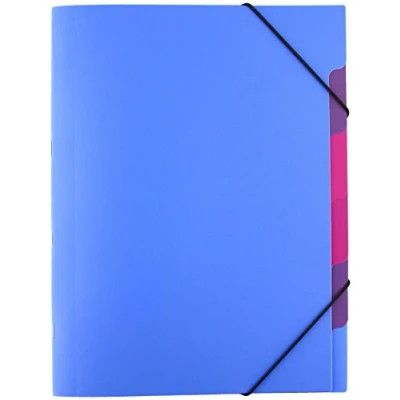 Imagen de Pagna 41803 13 Procedimiento Binder, Funky Tendencia escuela PP, 5 piezas, de color azul claro