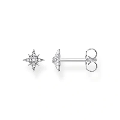 Imagen de THOMAS SABO Pendientes Individuales Estrella de Plata Ley 925 H2144 051 14, Plateado