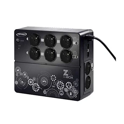 Imagen de Inversor De Alta Frecuencia Infosec Z3 Zenbox Ex 700 Va 8 Enchufes Fr / Schuko