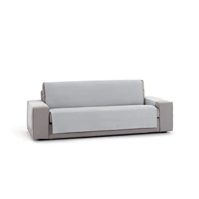 Imagen de Eysa Levante Funda de sofá, Algodón, Gris, 4 PLAZAS