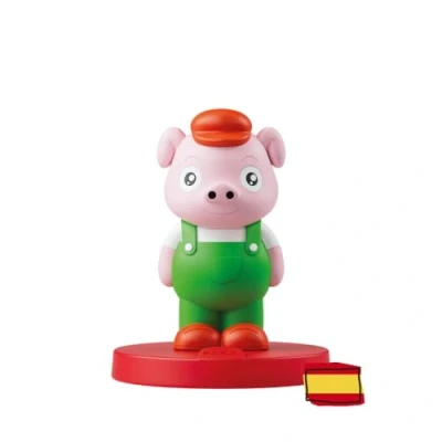 Imagen de Personaje Sonoro de FABA Los Tres Cerditos y Otro Cuento Historias Sonoras Juguetes, Contenidos Educativos, En Español, para Niñas Niños a Partir 4 años