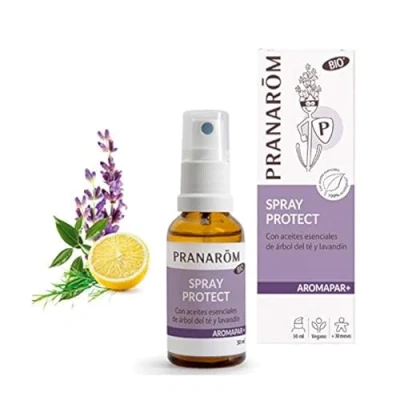 Imagen de pranarom spray protector aceite esencial arbol te y lavandin