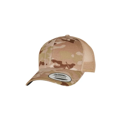 Imagen de Flexfit Retro Trucker Multicam Gorra, Talla: One Size, arid tan