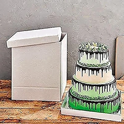 Imagen de FunCakes F80170 Cake Box, Paper, Blanco