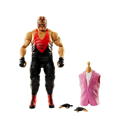 Imagen de WWE Figura de acción Elite Royal Rumble Vader con Accesorio y Piezas Dok Hendrix Build A Figure, HKP16