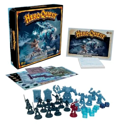 Imagen de Avalon Hill Hasbro HEROQUEST EXP Frozen Horror (Ingles) Juegos de Mesa, Multicolor, 64 x 267 millimeters (Last Level F5815)