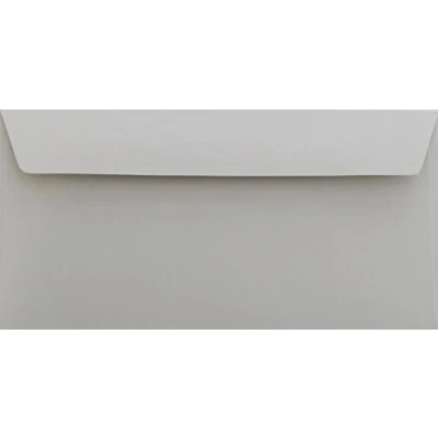 Imagen de 50 sobres gris claro DIN Largo 11 x 22 cm, con tira adhesiva, gramaje 120 g/m²