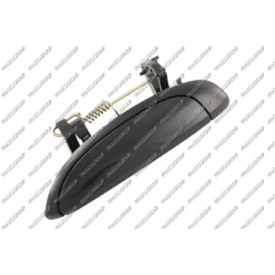Imagen de PRASCO RN0268208 Manecilla de Puerta exterior, Atrás izquierda, Delante, izquierda negro liso RENAULT: MEGANE 1 Classic, Scénic 1,