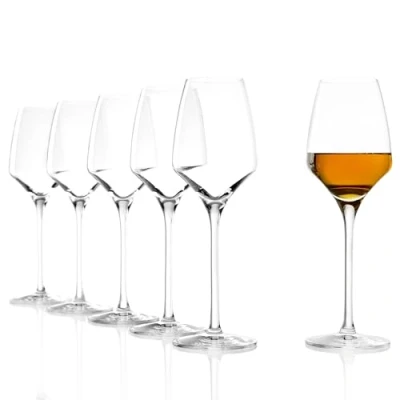 Imagen de Copas para vino dulce Experience de Stölzle Lausitz, 190 ml, juego 6, imitan el vidrio soplado, aptas lavavajillas.