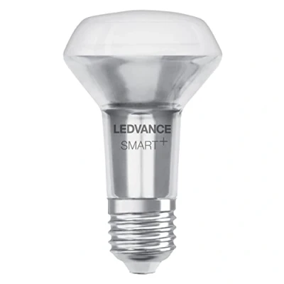 Imagen de LEDVANCE Smart LED R63 spot lamp con tecnología Wifi, base E27, color de la luz cambiable (2700 6500K), reemplazo bombillas reflectoras convencionales 60W, controlable Alexa, Google &amp; App