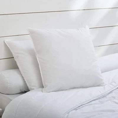 Imagen de Bleu Câlin Juego de 2 Almohadas, Memoria Forma, Blanco, 65x65 cm, OMFW