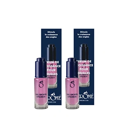 Imagen de Herome Pack 2 Nail Growth Explosion 7ml Acelerador Crecimiento Uñas, Endurecedor y Fortalecedor de Tratamiento para Crecer las Apto Niños