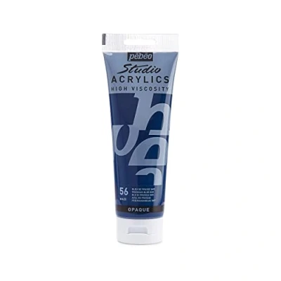 Imagen de Pébéo Acrílico Fine Studio Pintura acrílica Azul de Prusia Imitatión 250 ml