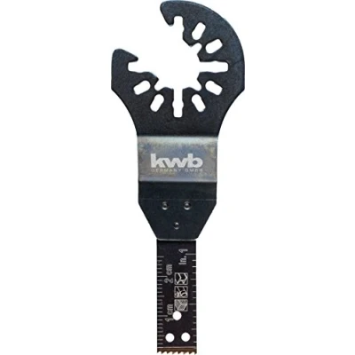 Imagen de KWB 49709250 Hoja de sierra inmersión (10 mm, dentado japones, universal a todas las multi herramientas, Akku Top)