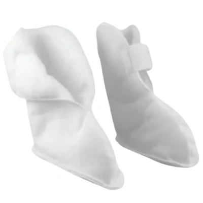Imagen de OrtoPrime Par BOTAS Antiescaras Suaves 2 UNIDADES Protector Talones PREVENCIÓN Úlceras y llagas Taloneras UNIVERSAL Cojín Pies Cómodos