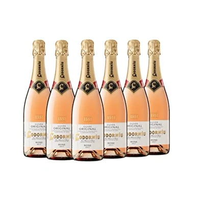 Imagen de Codorníu Cuvée Orignal Rosé, Cava Brut Rosado, Caja 6 botellas 75cl, el embalaje puede variar