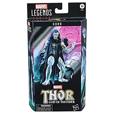 Imagen de Hasbro Marvel Legends Series Thor Comics Figura de acción Gorr 15 cm Juguete Coleccionable 2 Accesorios, F3424, Exclusivo en Amazon