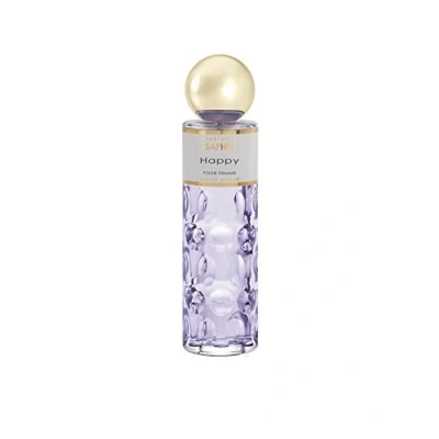 Imagen de PARFUMS SAPHIR Happy Eau De Parfum Con Vaporizador Para Mujer, 200 ml