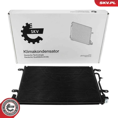 Imagen de ESEN SKV 86SKV063 Condensador sin secador Aluminio 611mm AUDI: A4 B6 Sedán, Avant, A6 C5 Sedán