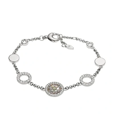 Imagen de Fossil Vintage Glitz Pulsera silvercoloured, Mujer, Talla: One Size, Silver coloured