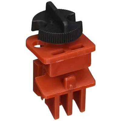 Imagen de Sistema Universal de Bloqueo Disyuntor Multipolo, 31.75mm x 26.67mm 57.15mm, Rojo, Paquete 6
