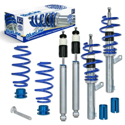 Imagen de JOM BlueLine 741143 Kit de suspensión, muelles/amortiguadores Eje delantero, trasero ajustable en altura SEAT: Leon I Hatchback